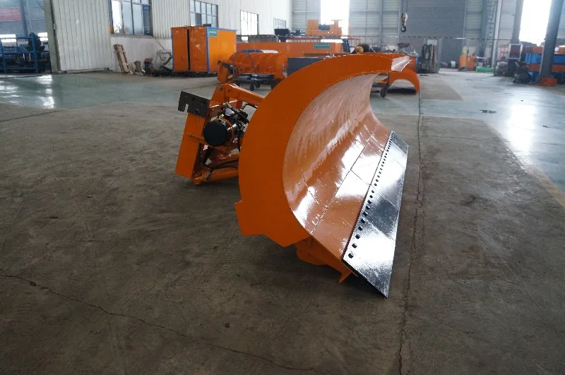 Customized Factory Price Car Snow Shovel With Engine For Construction Machinery Attachments 1 Year Warranty Shoveling Snow