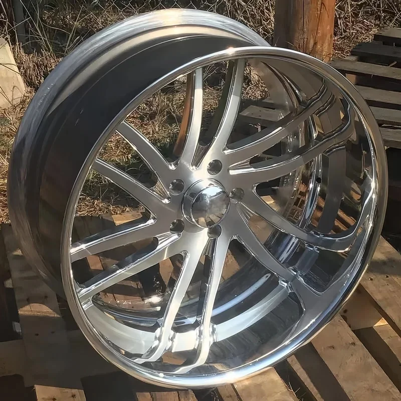 High Quality Custom Concave Deep Dish Forged Alloy Wheel Rims 18-26 Inch 5x114.3 5x120 5x112 Polished Auto Modification Spare Pa