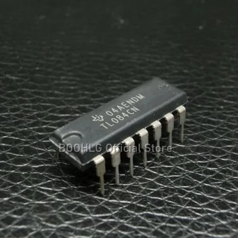 5PCS brand new original authentic TL084CN four-op operational amplifier TL084 op amp direct plug DIP-14