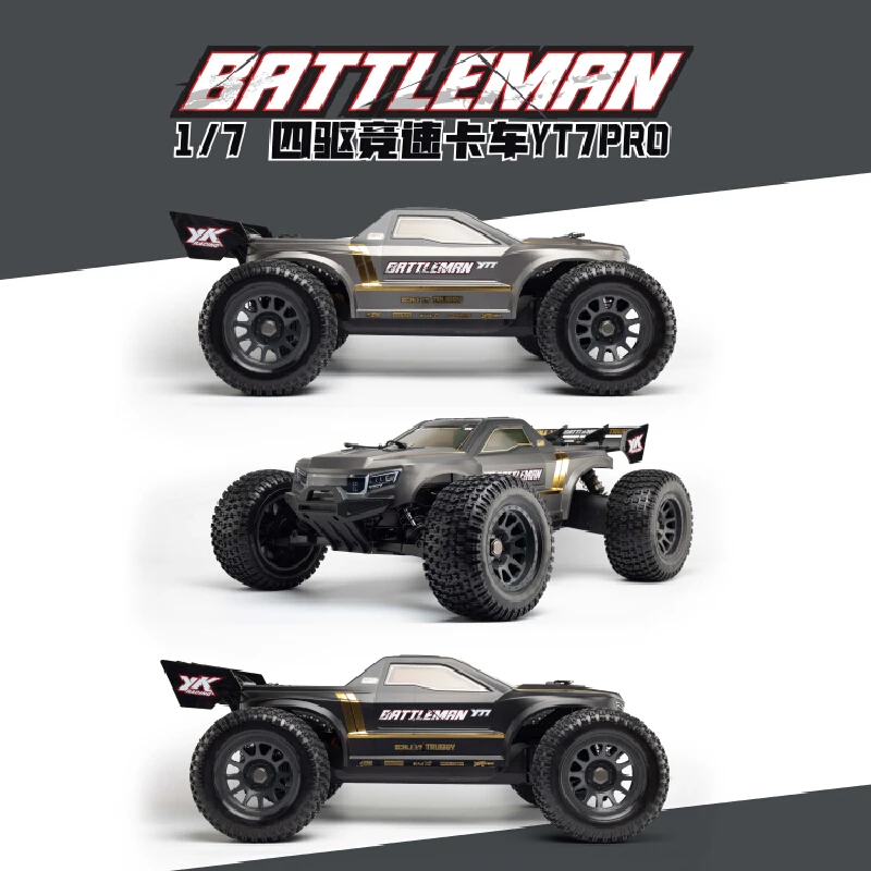 YIKONGRC Yk9071Pro Yt7 1/7 4wd High Speed Brushless Rc Off Road Monster Truck For Adult