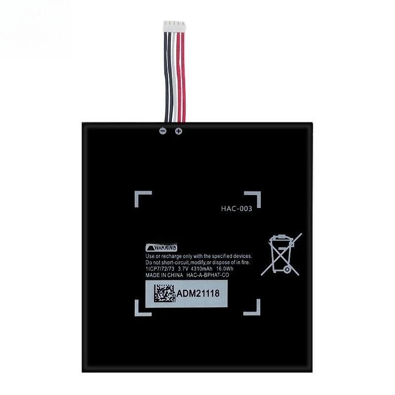 Nintend Nitendo Swit 2017/Switch 2019 콘솔 리튬 이온 충전지 + 도구용 새 3.7V 4310mAh HAC-003 교체품