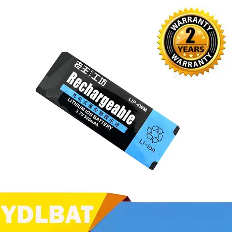 YDLBAT 500mAh LiP-4WM Battery for Sony RH1 EH1 NH1 NH3D NH1 MJ97 HMD Charger