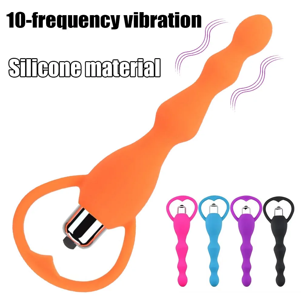 Anal-plug Aus Silikon Mit Vibrationsfunktion Für Prostatamassage_voghion.com