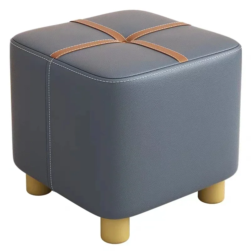 

Nordic Mobile Waiting Foot Stool Design Modern Leisure Apartment Foot Stool Makeup Bedroom Home Furnitures