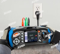 DT-6650 High Current Loop Test Multifunction Insulation Resistance Tester earth resistance, loop impedance, voltage, RCD PFG PSC