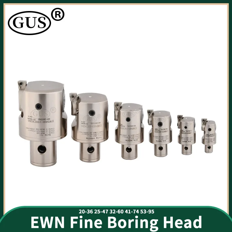 EWN Fine Boring Head EWN20 EWN25 EWN32 EWN41 EWN53 Adjustable Boring Bore CKB ENH1 2 3 4 5 6 For LBK Milling Tool Holder
