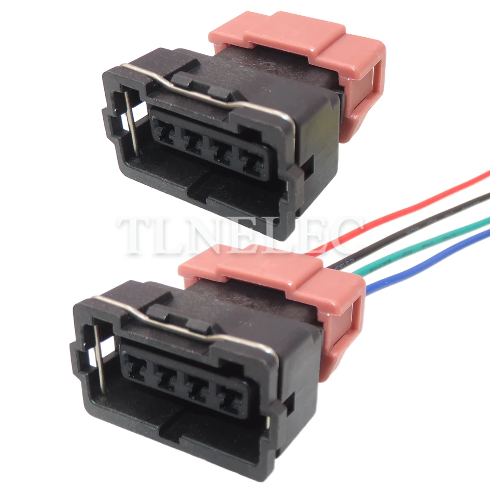 4 Pin Way Automotive Throttle Position Sensor Sealed Socket with Wires Auto Wire Cable Connectors For Mitsubishi PB185-04326