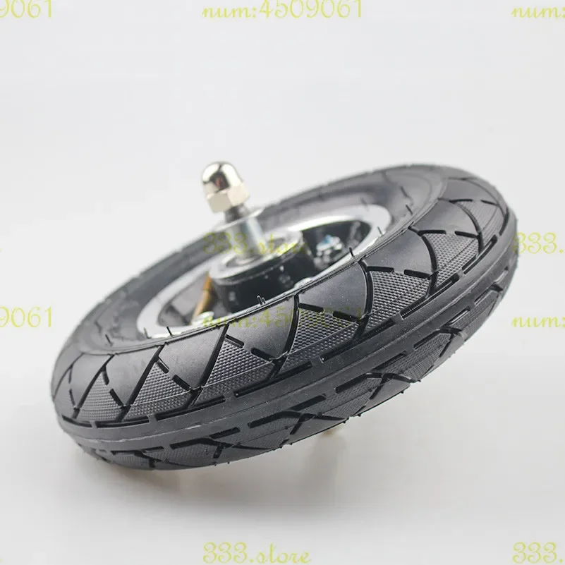 200x50 Wheelchair Wheels Tyre 8x2 Inch Pneumatic Tire with Alloy Wheel Hub Axle for Gas Scooter Electric Scooter Vehicle