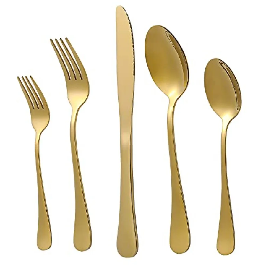 

Silverware Set 40 Pcs, Flatware Cutlery Set For 8, Stainless Steel Forks And Spoons Silverware Set, Kitchen Utensils Set, Dishw