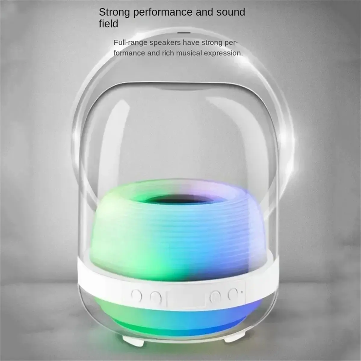 

Wireless Bluetooth Speaker Harman Kardon FourthGeneration 360Degree LED Subwoofer HIFI Sound Quality Desktop Creative,B