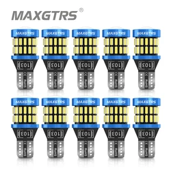 10x Upgraded W5W 2825 175 T10 LED CANBUS 12V 8W 950Lm Car Interior Side Light 194 3030 SMD Replacement for Cars Trucks