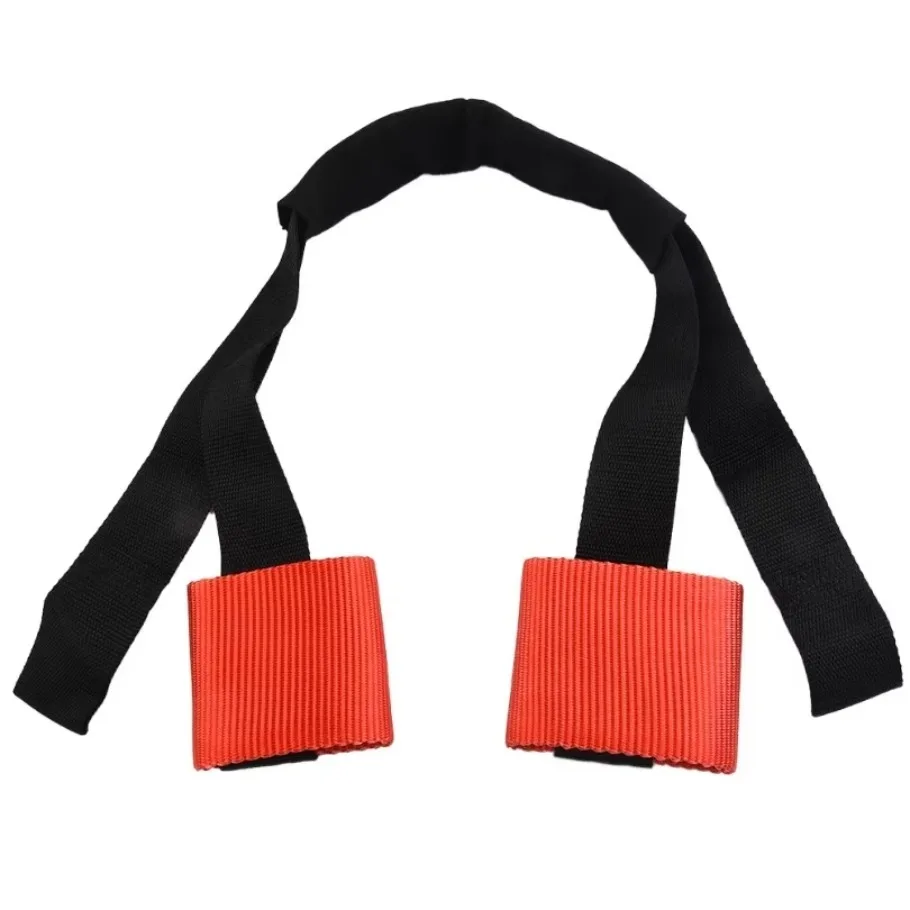 1SET Motorbike Handlebar Strap Red Motorcycle Front And Rear Universal Motorcycle Wheel Handlebar Transport Bar Tie Down Strap