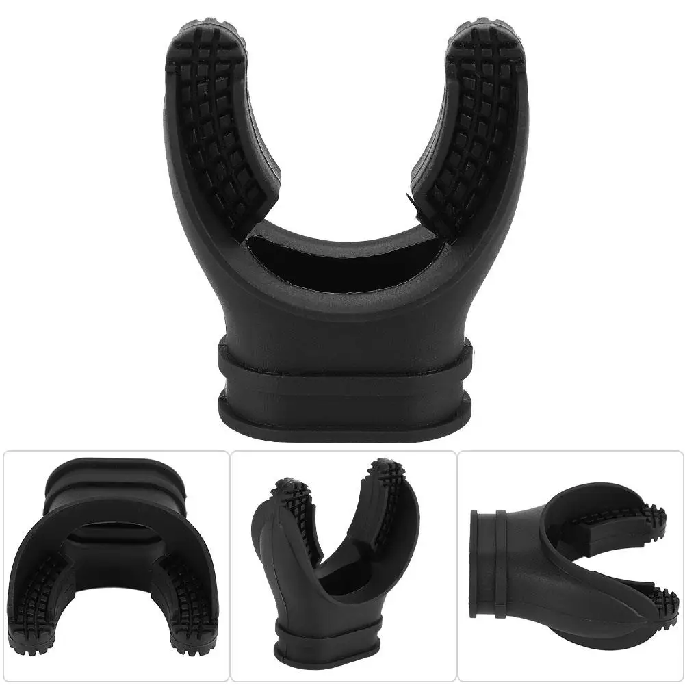 Silicone Diving Snorkel Mouthpiece - Comfortable Bite Mouth Piece for Scuba and Swim Snorkeling Equipment