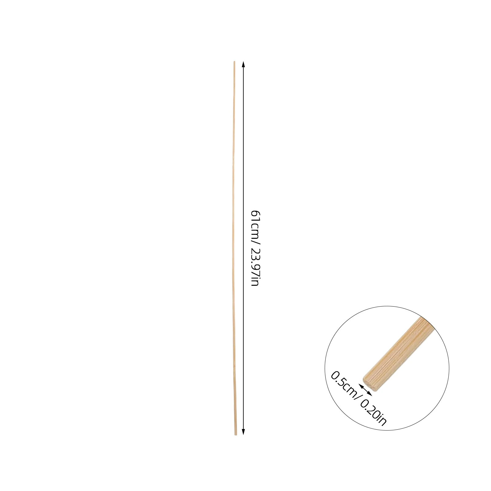 10Pcs DIY Kite Support Rods Bamboo Sticks for Kids Craft Projects Outdoor Flying Fun and Creativity Kite String