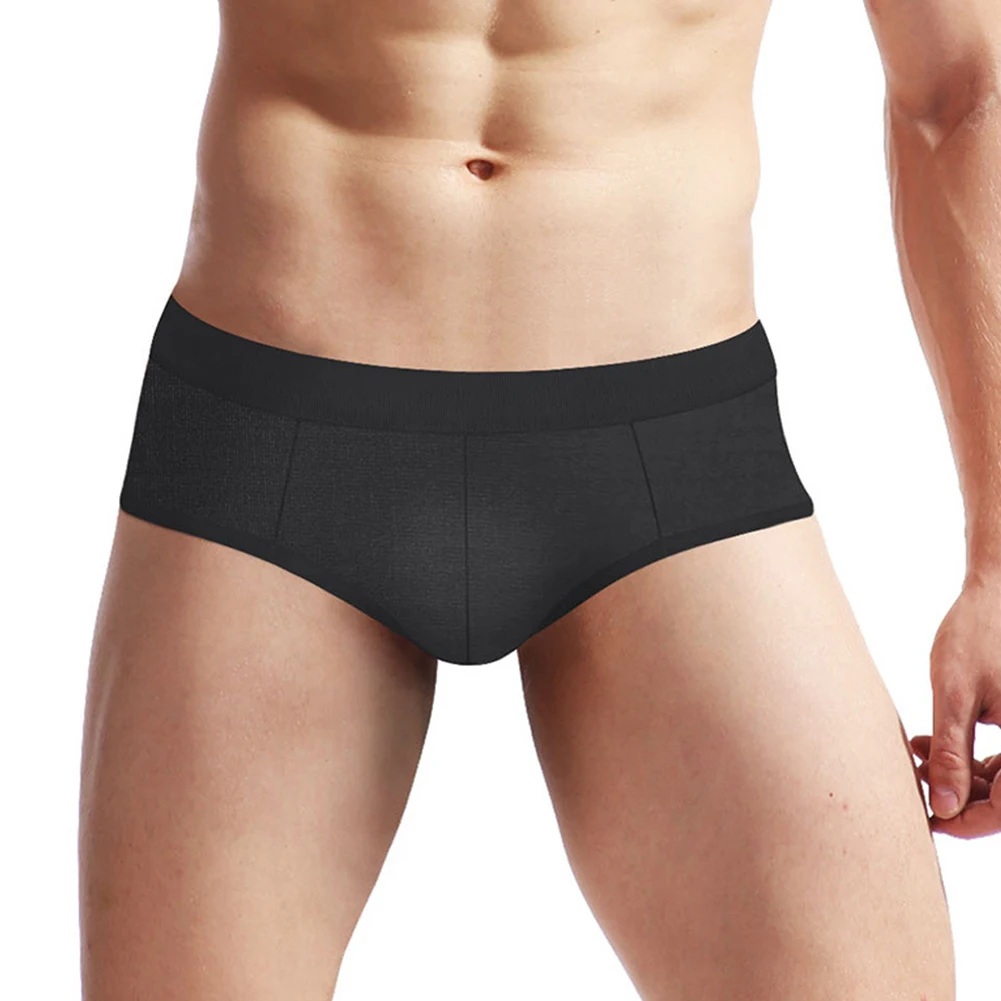 

New Stylish Mens Underwear Boxer Briefs Bikini Breathable Bulge Pouch Lightweight Lingerie Minimalist Perspective