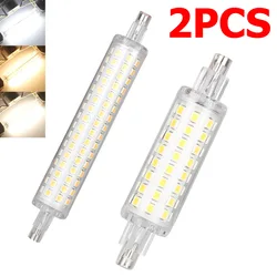 2X J78 J118 R7s LED Flood Light Brightness Decorative Neutral Cool Warm White 78MM Bulb 120v 220v Beam Lamp Tube 16W SMD 12W