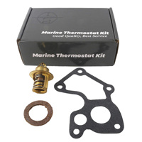 Soxa Marine Outboard 143°F 62°C Thermostat For Evinrude Johnson OMC 55 -75 HP 0396987 0382385 0778261 Volvo Penta 3.0L 3.0GXi-J