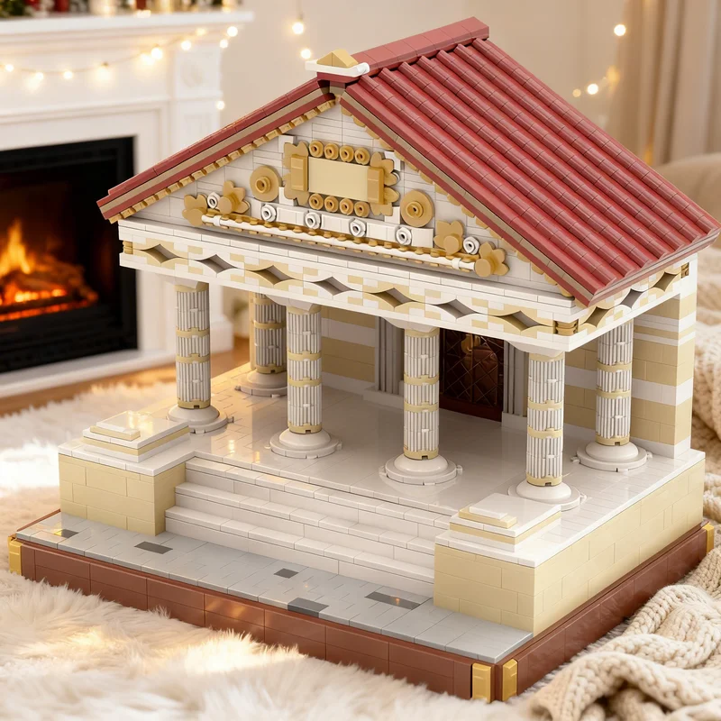 2523pcs MOC The Roman Emperor Shortly Before The Assassination Castle Model Building Blocks Christmas Gift Toys Construction