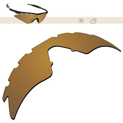 Imagen 2 del producto Lentes de gafas de sol de repuesto polarizadas Glintbay para Oakley M Frame Sweep ventiladas, múltiples opciones