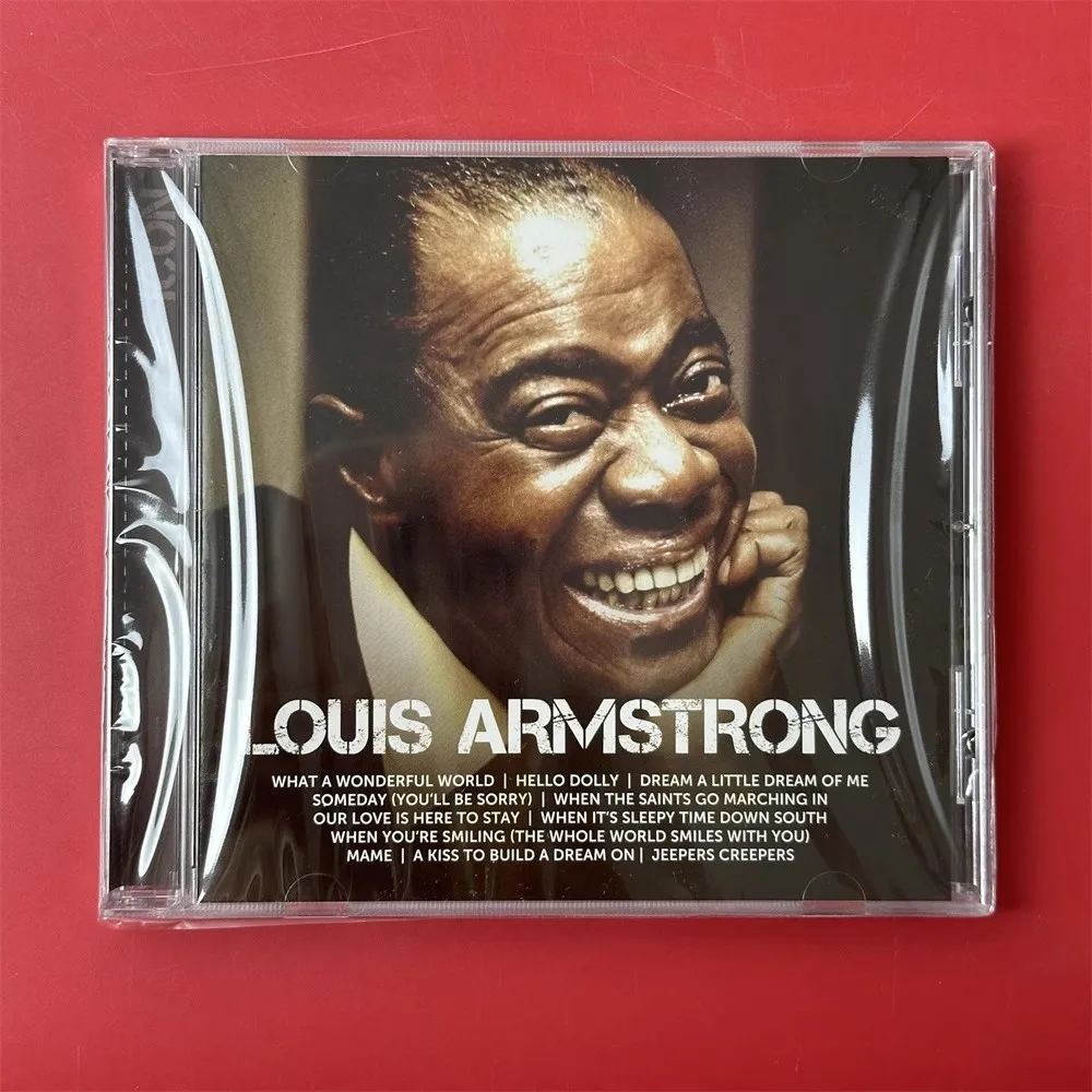 Jazz louis armstrong música cd maiores sucessos álbum o que um mundo maravilhoso registro de música cosplay walkman carro soundtracks caixa presentes