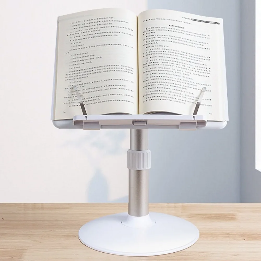 Multifunctional Lifting Reading Stand Laptop Stand Bookshelf Children's Desk Book Stand Adjustable Portable Folding Book Holder