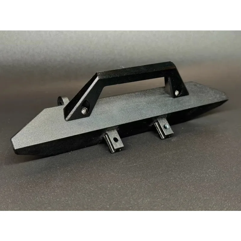 T6 Aluminium Voorbumper voor YK4084 1/8 Schaal RC Crawler Truck Metalen Concurrentie Korte Bumper Simulatie Model Auto Upgrade Onderdelen