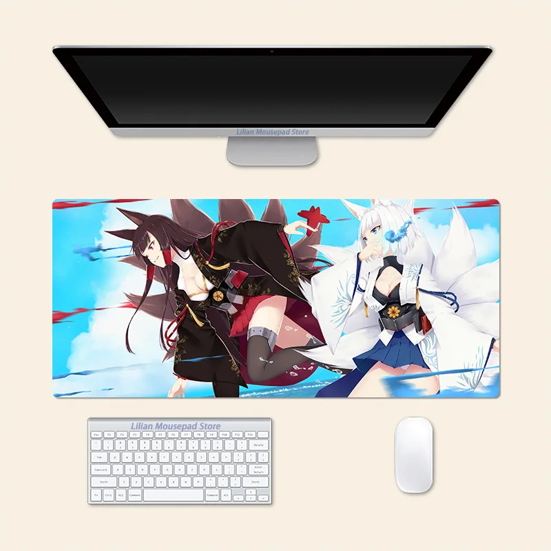 Akagi Azur Lane Anime Large Mouse Pad PlayMat Office Mousepad Game Creative Desk Gaming Mat