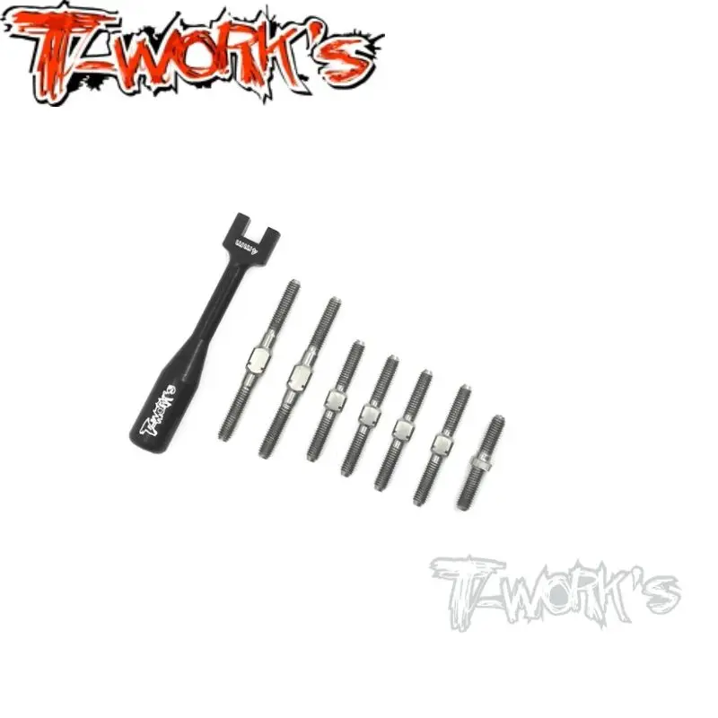 Original T works TB-129 64 Titanium Turnbuckle Set For ARC R11 2017 Rc part