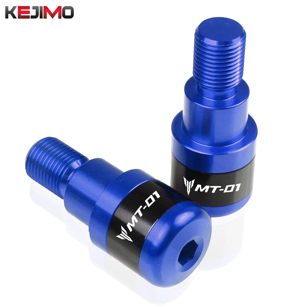 

Motorcycle Handlebar Bar End Plug Caps Handle Grips Slider For YAMAHA MT01 MT 01 MT-01 2004 - 2009 2008 2007 2006 2005 FZ01 FJ01