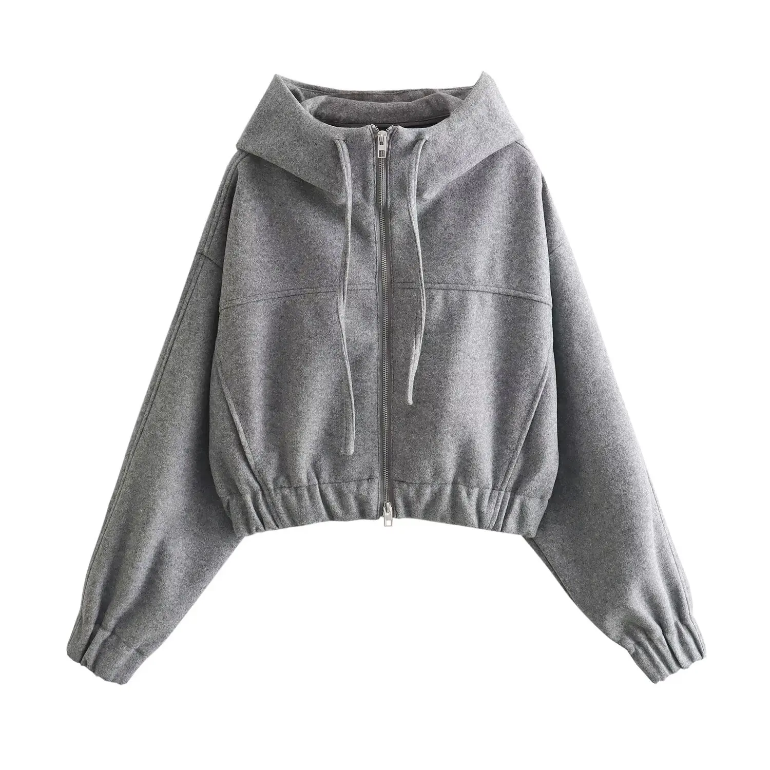 Conjunto de Terno Casual de Lã F Novo de Outono com Design de Moda, Manga Curta e Manga Longa, Estilo Francês, Tecido ...