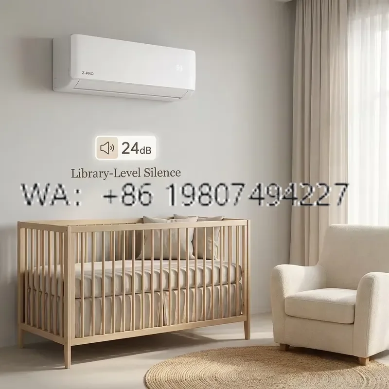 12000btu Mini Split Air Conditioner for Z-PRO 24dB Super Quiet Full DC Inverter Heat Pump R454B AHRI Energy Star Residential