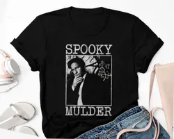 The X Files Spooky Mulder T Shirt For Fan Fox Movie Vintage Alien