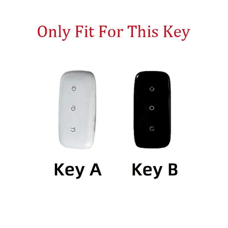 Car Zinc Alloy Silicone Key Case Cover Holder For Geely L6plus L7max Air 2023 Auto Protectvie Key Decoration Accessories Parts