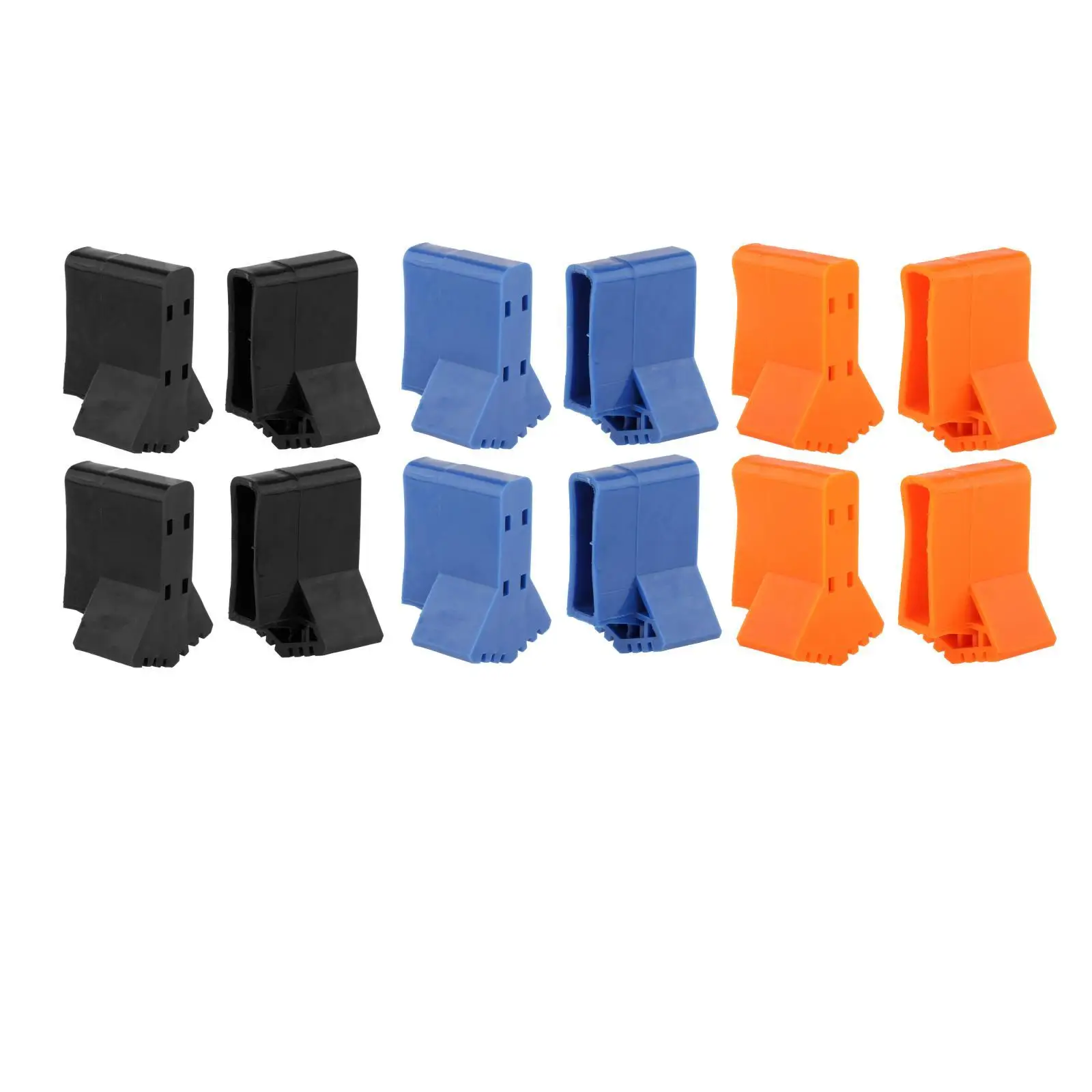 4Pcs Ladder Non Slip Feet Rubber Attic Ladder Leg Caps Stool Leg Protectors Caps