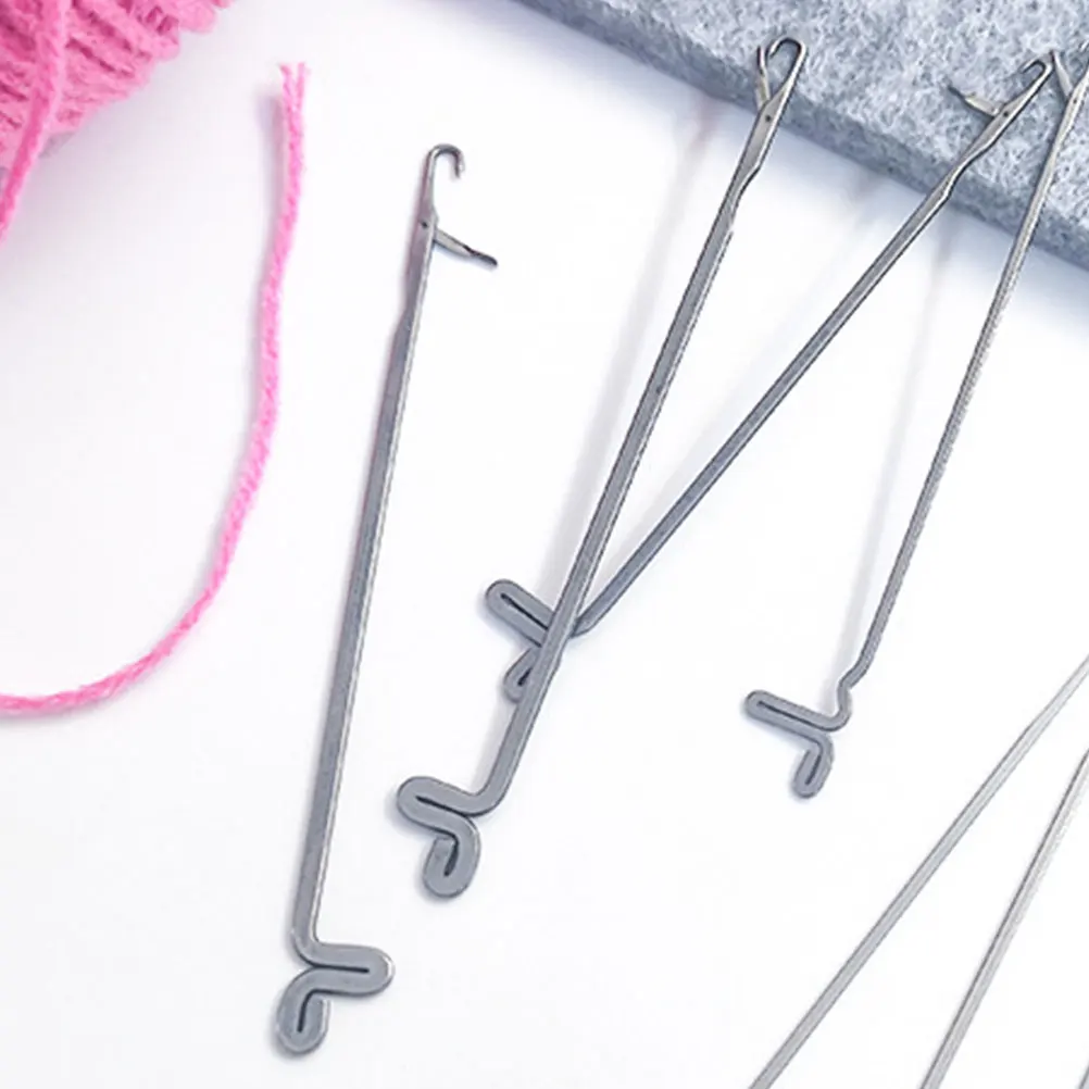 

10pcs Crochet Stitch String Accessory Crochet Tools Diy Knitting Diy Multi-Use Portable Metal Latch Craft Supplies