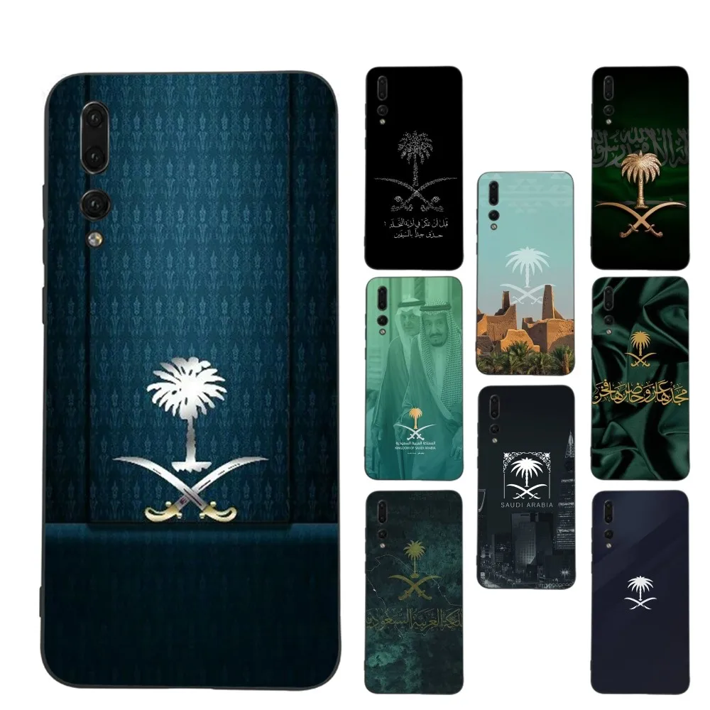 Kingdom Of Saudi Arabia Flag Phone Case For Huawei P 8 9 10 20 30 40 50 Pro Lite Psmart Honor 10 Lite 70 Mate 20lite