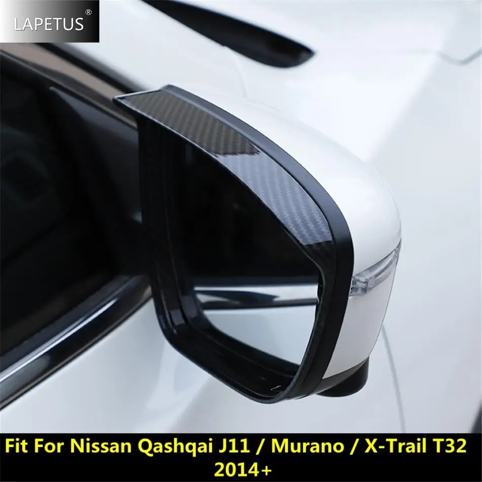 

Rearview Mirror Rain Eyebrow Deflector Blades Cover Trim For Nissan Qashqai J11 / Murano / X-Trail T32 2014 - 2020 Accessories