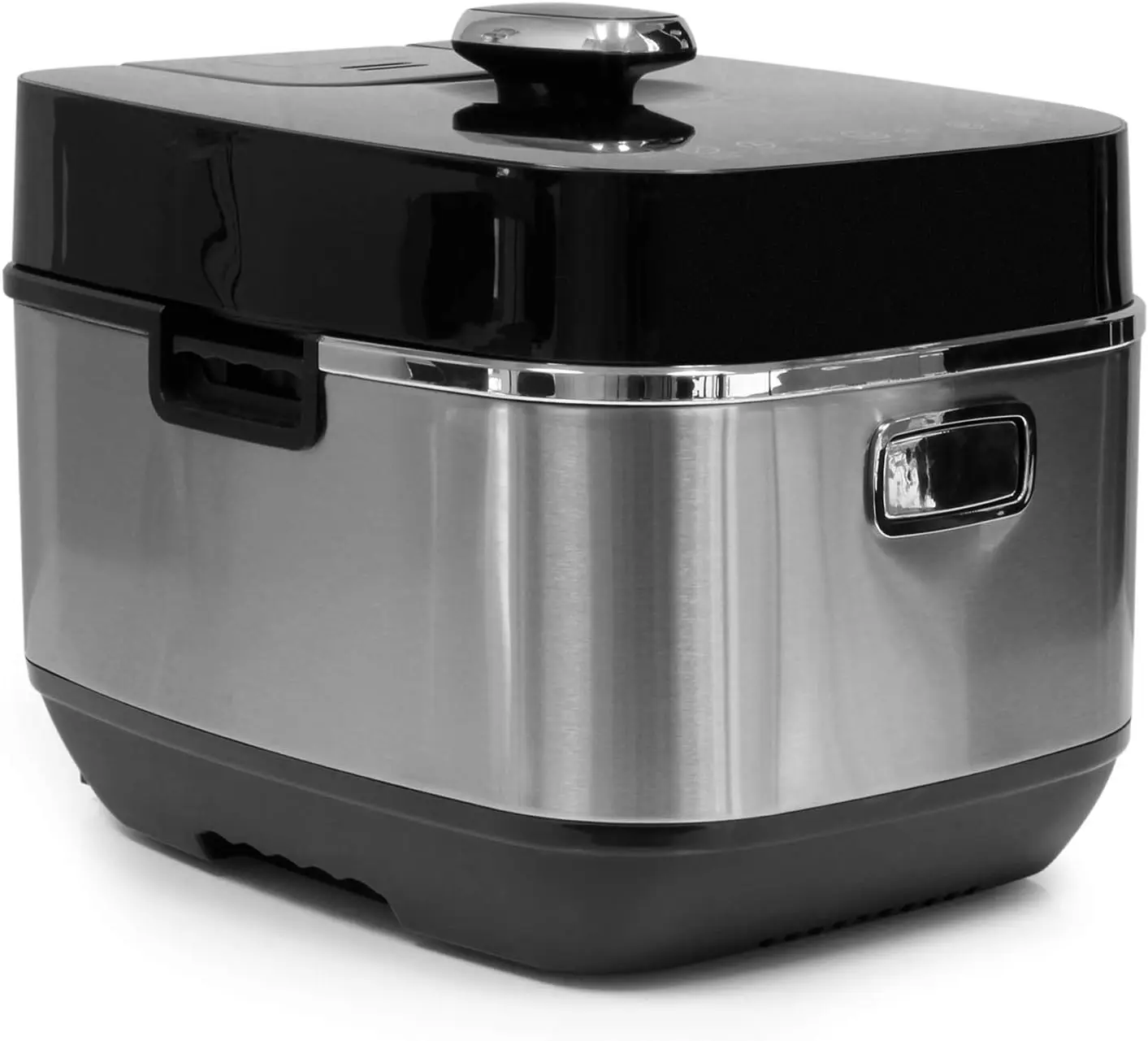 

Healthy Cuisine 6 QT (5.7 Liter) Electric Induction Heating Digital Pressure Cooker Large Cooking Basket LED Screen with Touch S