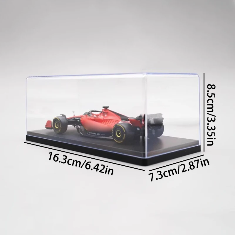 1:43 Car Model Display Box Transparent Protective Case Acrylic Dust Hard Cover Storage Holder