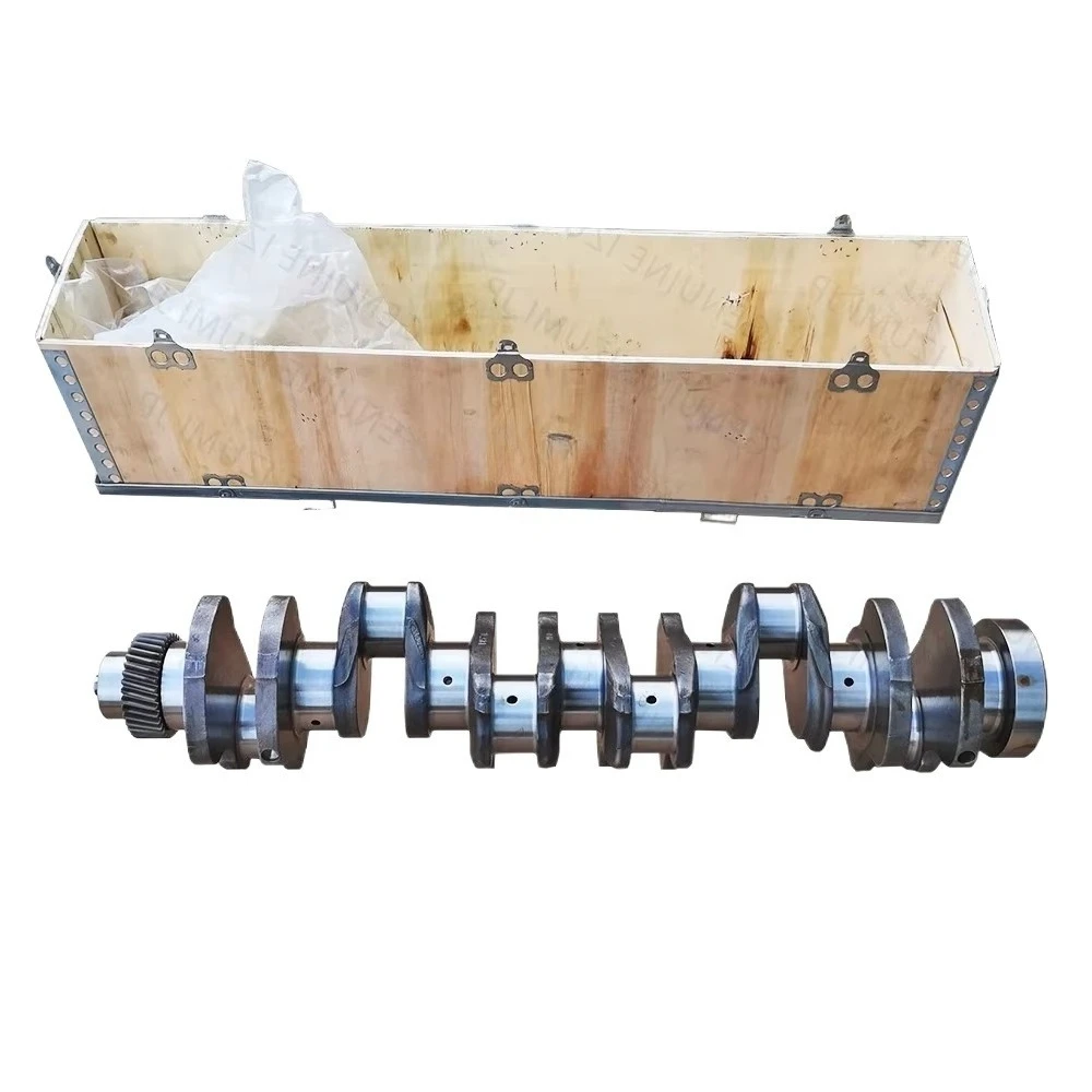 

HOT SALE for Komatsu Excavator Engine Forged Steel 6D102 6BT 6BT5.9 Crankshaft 6735-01-1310 3907804 3929037 3908032