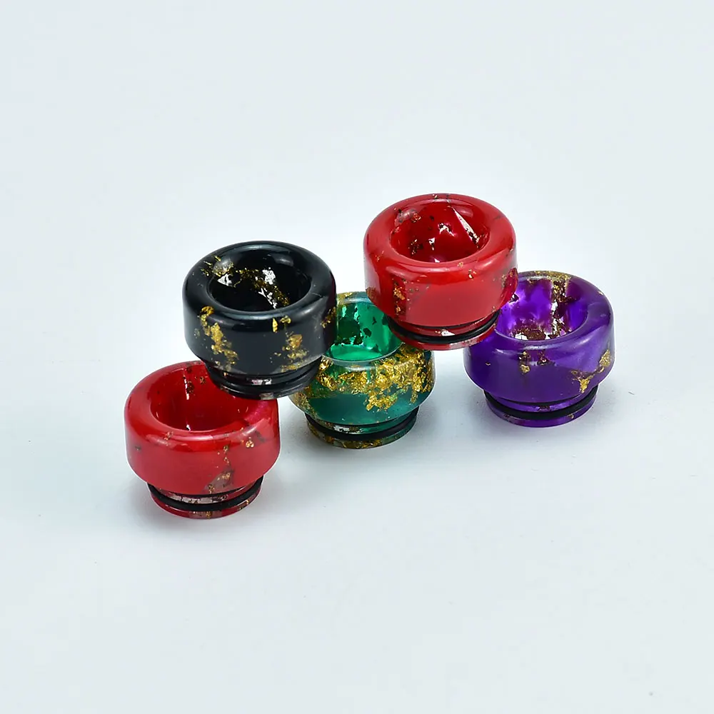 810 Drip Tip e-Cigarette Vape Resin Drip Tip for zeus x rta Kylin Mini V2 RTA RDA Atomizer RTA RBA Blaze RTA Dead Rabbit 3 RTA