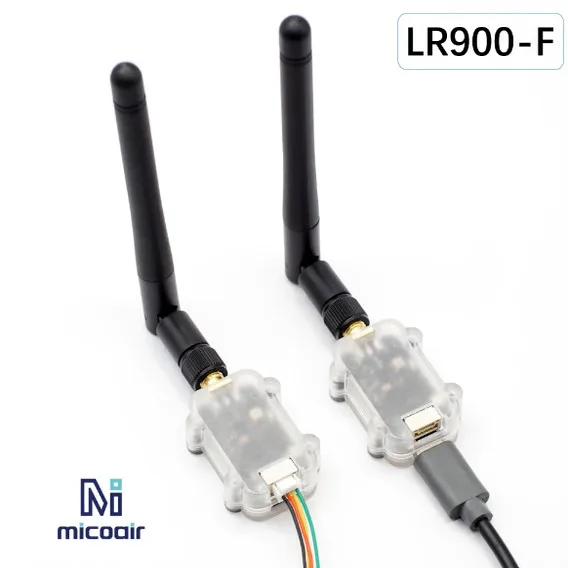 MicoAir Telemetry Raido LR900-F LR900-A LR868-F 5dBi 30KM Long-Range LoRa for Drones Robotics Data Transmit Module