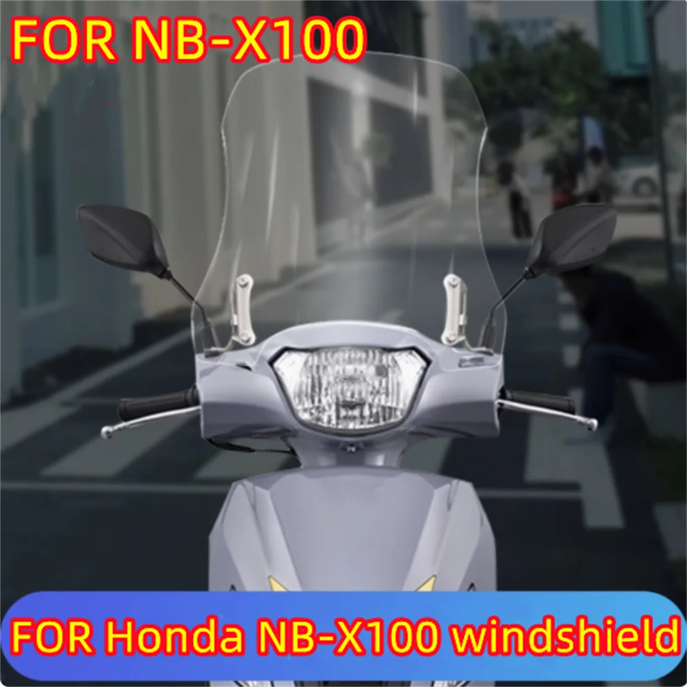 For HONDA NBX100 NBX 100 windshield Honda NB-X100 modified front windshield accessories