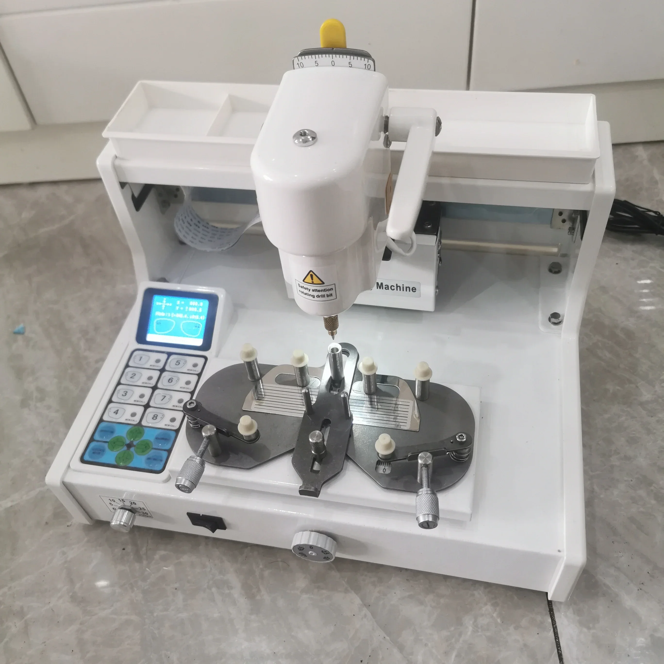 

New Optical Eyeglass Lens 3G Digital Drilling Machine