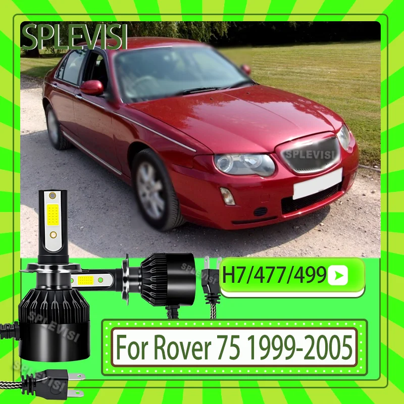 

2pcs IP67 Waterproof Auto Lamp Halogen Replacement LED Headlight Low Beam Bulbs For Rover 75 1999 2000 2001 2002 2003 2004 2005