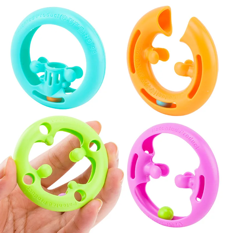 Mini fidget spinner spiral ball finger stress relief toy sensory training toys for adults and children