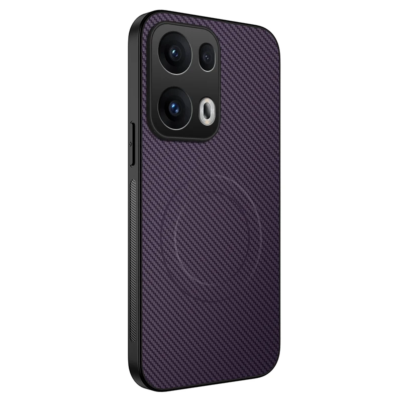 Für OPPO Reno 12 FS 13 10 Pro 13F 5G 14 15 Silikon-Handyhülle Objektivschutz Magnetische Kabellose Ladefunktion Stoßfeste Abdeckung