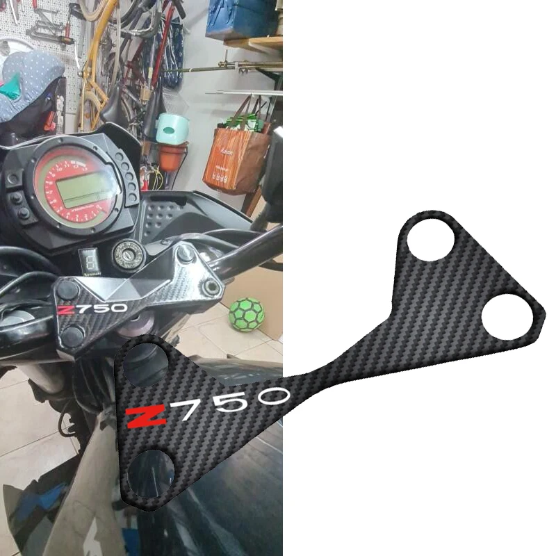 

Motorcycle Top Triple Clamp Yoke Sticker For Kawasaki Z750 Z750