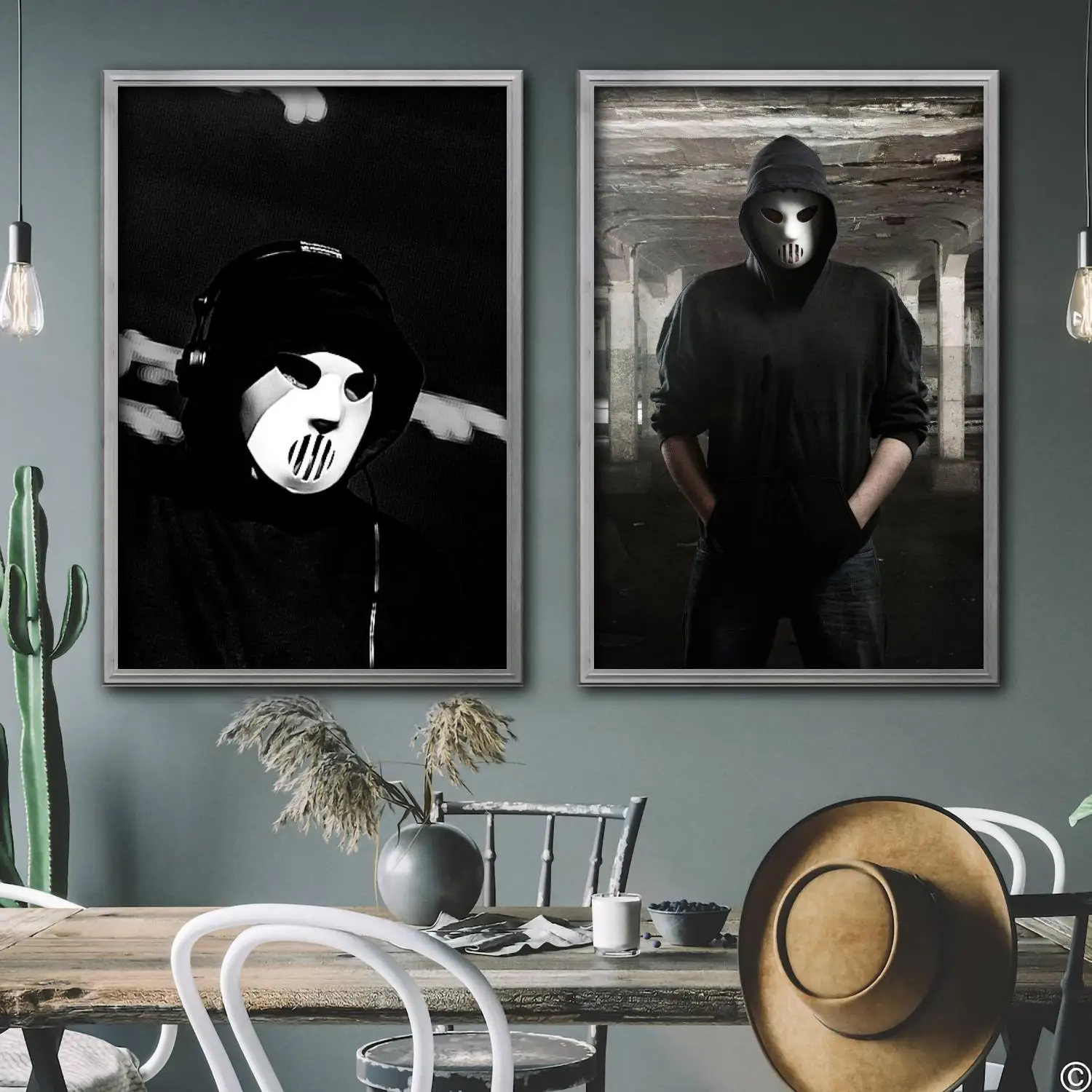 

Angerfist singer Decorative Canvas Posters Room Bar Cafe Decor Gift Print Art Wall Paintings