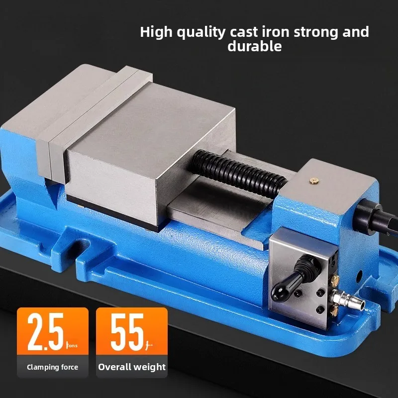 CNC numerical control machining center drilling machine milling machine pneumatic vice pliers angle fixed precision vice stage